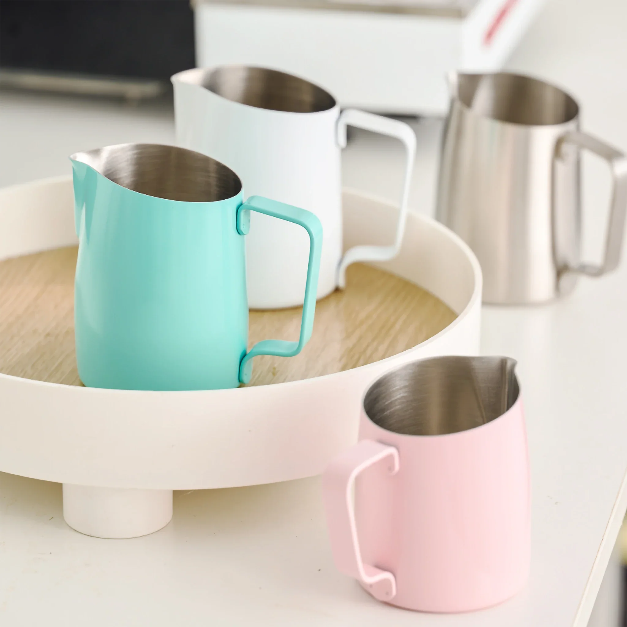 WPM #06 Latte Art Pitcher - Round Spout | Kumquat Coffee Co
